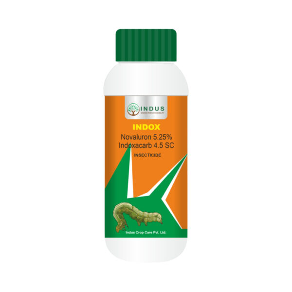 Novaluron 5.25% + Indoxacarb 4.5% SC (INDOX)